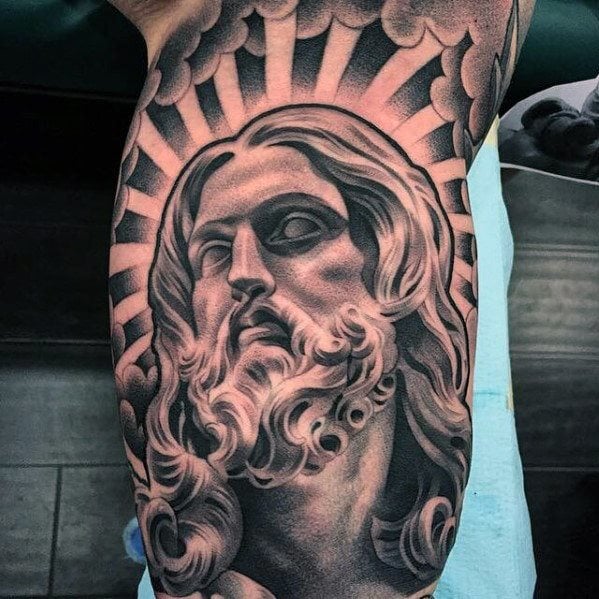 tatuaz jezus chrystus 42