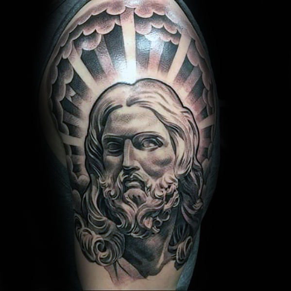 tatuaz jezus chrystus 48