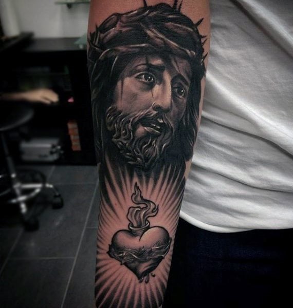 tatuaz jezus chrystus 50