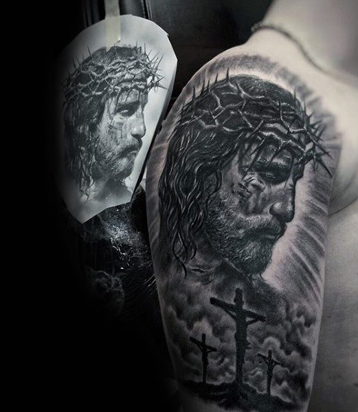 tatuaz jezus chrystus 56