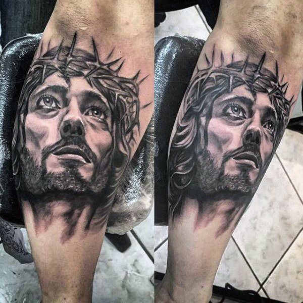 tatuaz jezus chrystus 60