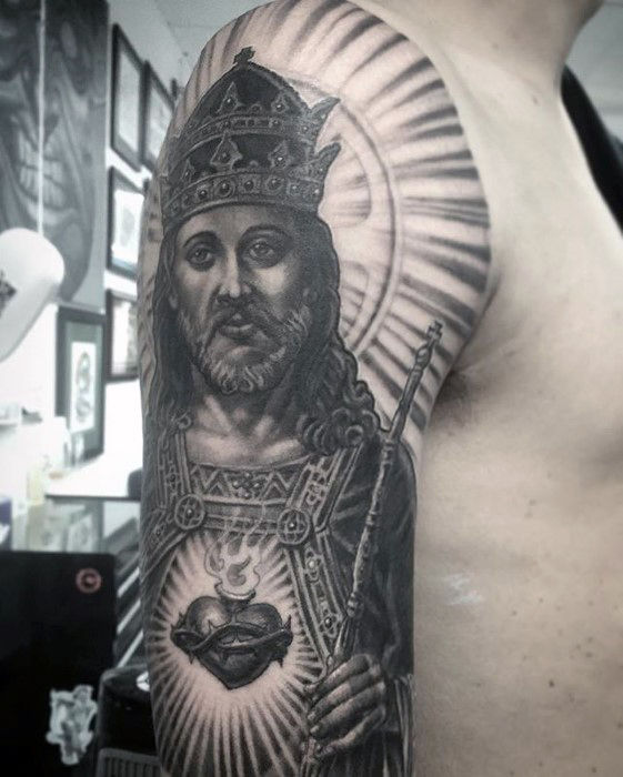 tatuaz jezus chrystus 64
