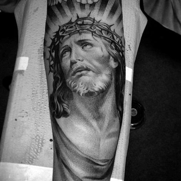 tatuaz jezus chrystus 66