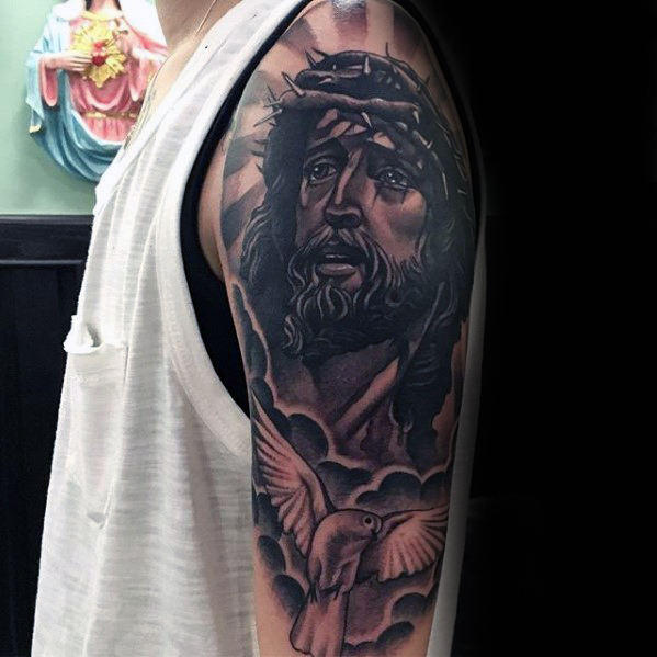 tatuaz jezus chrystus 72
