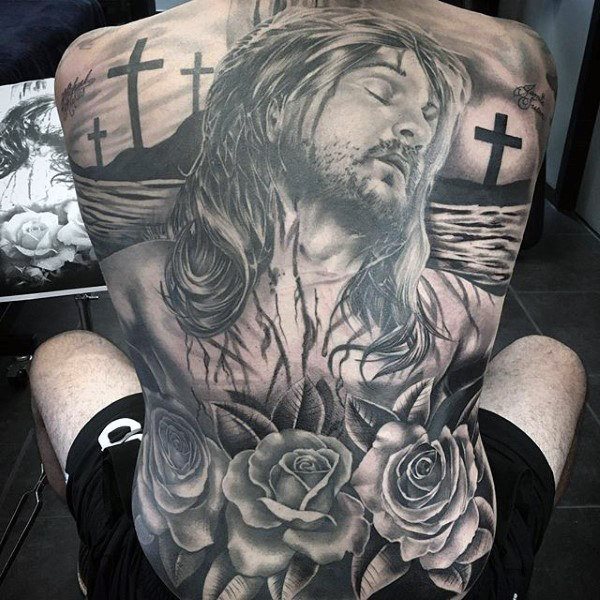 tatuaz jezus chrystus 78