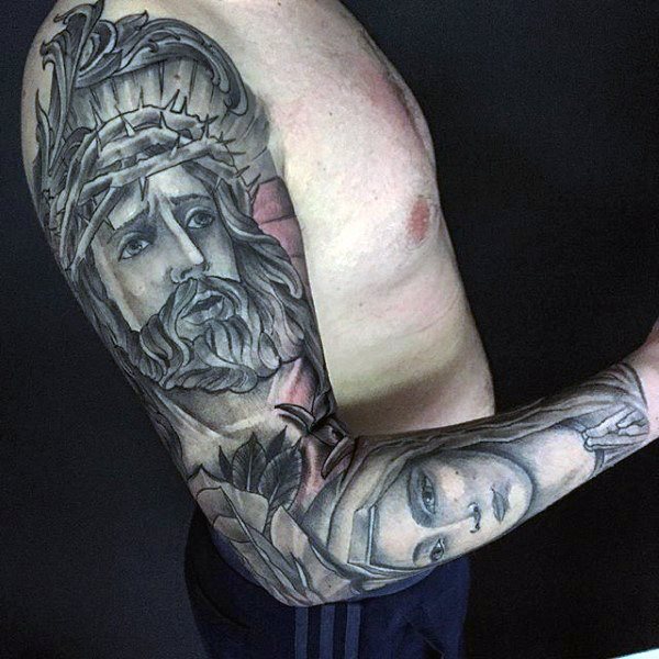 tatuaz jezus chrystus 86