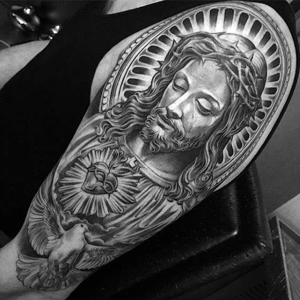 tatuaz jezus chrystus 88