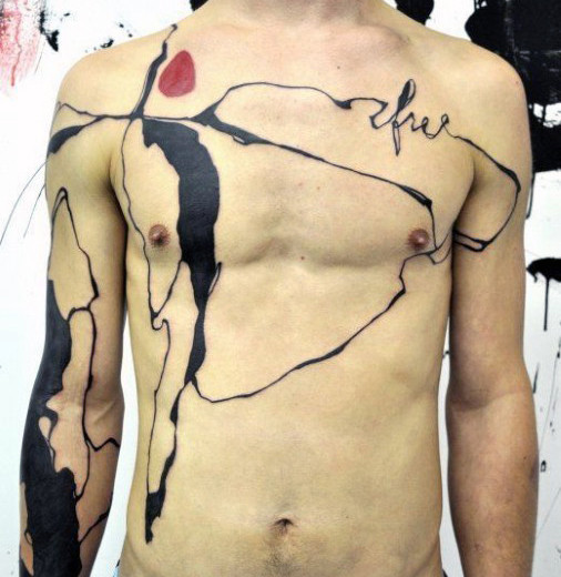 tatuaz abstrakcyjne 122