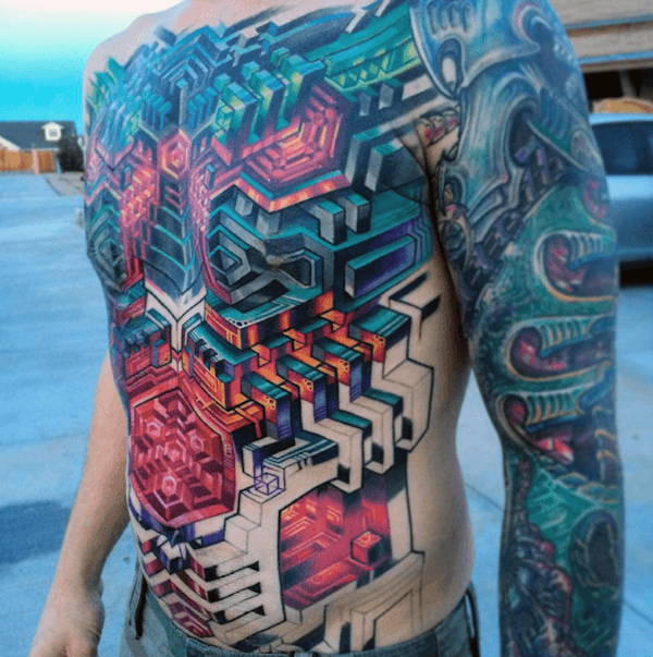 tatuaz abstrakcyjne 54