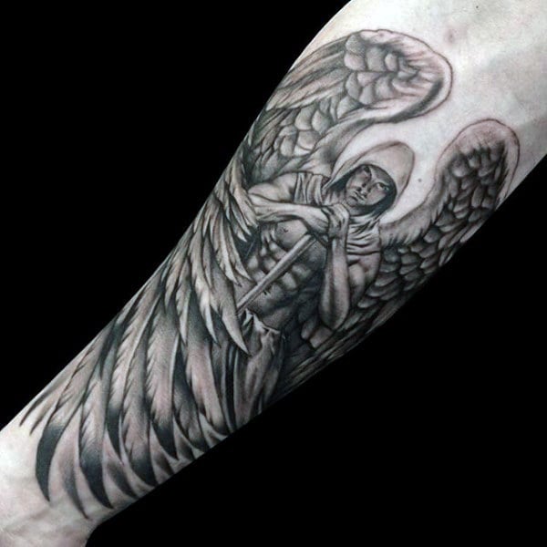 tatuaz aniol stroz 106