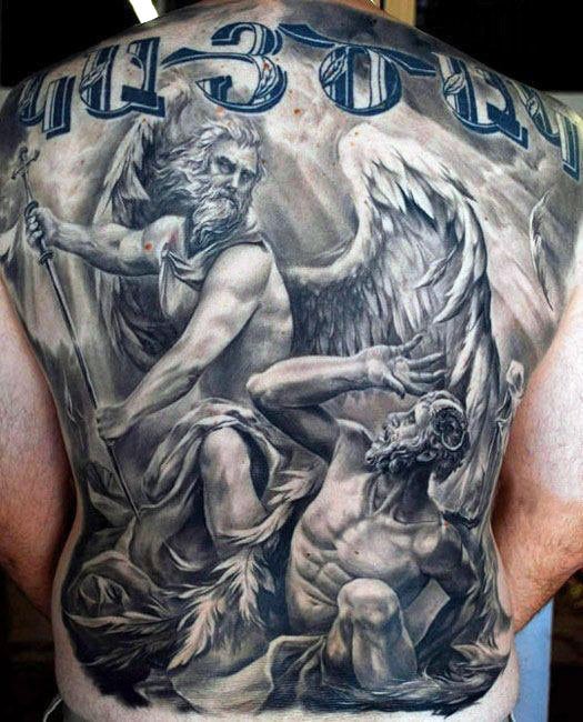 tatuaz aniol stroz 110