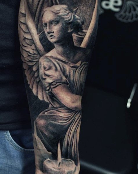 tatuaz aniol stroz 152