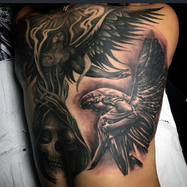 tatuaz aniol stroz 164