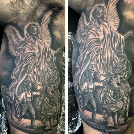 tatuaz aniol stroz 184