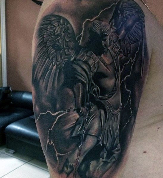 tatuaz aniol stroz 34