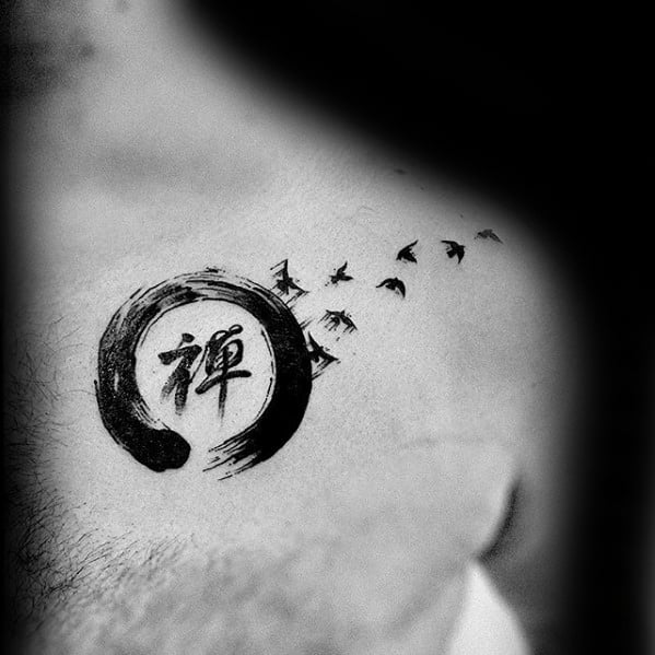 tatuaz chinskimi literami symbolami 34