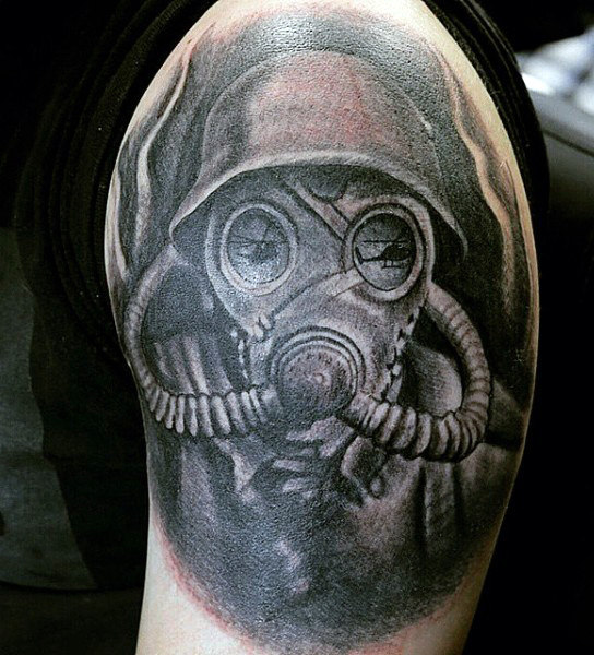 tatuaz maska gazowa 152
