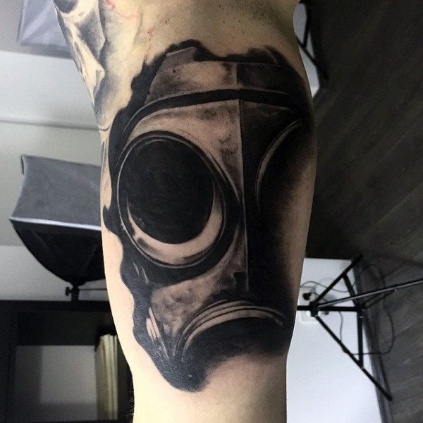 tatuaz maska gazowa 184