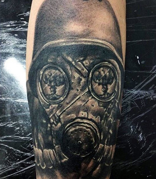 tatuaz maska gazowa 192