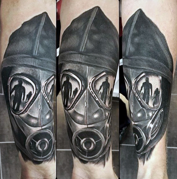 tatuaz maska gazowa 34