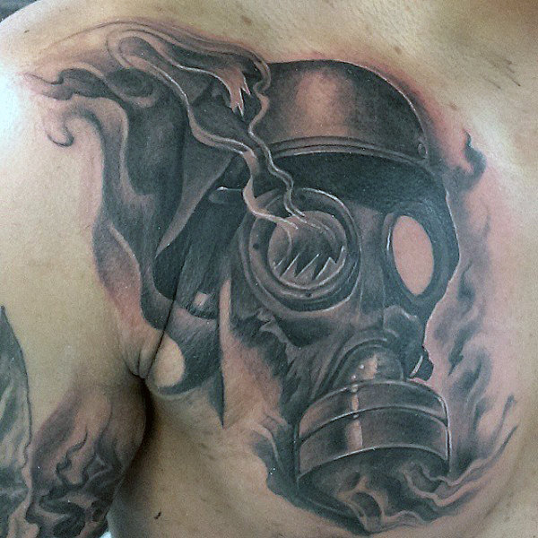 tatuaz maska gazowa 62