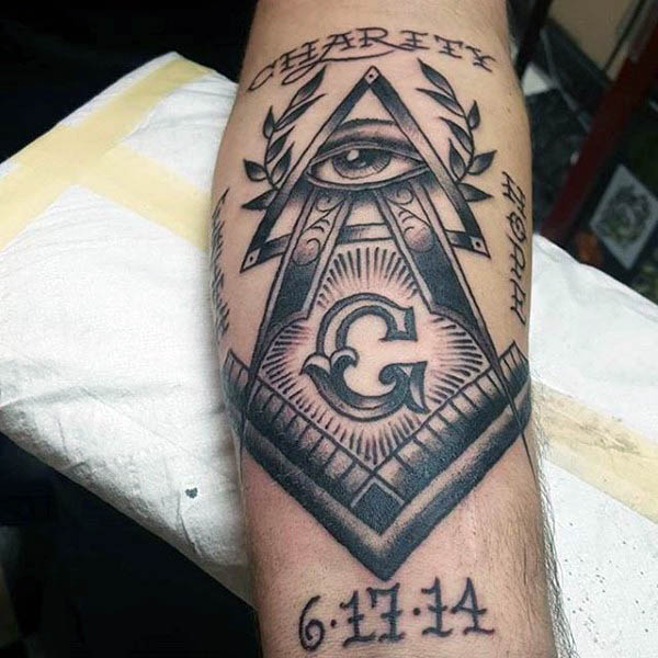 tatuaz masonskie 146