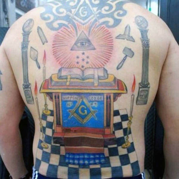 tatuaz masonskie 42
