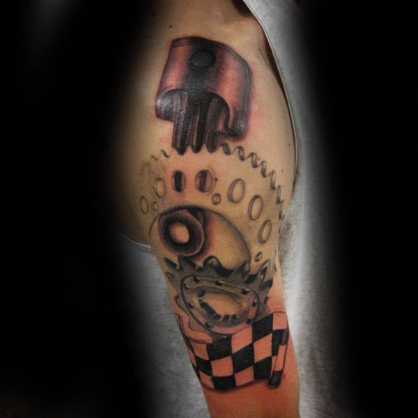 tatuaz motocross motocyklowych 18