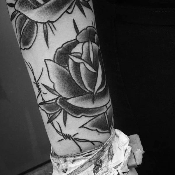 tatuaz drut kolczasty 16