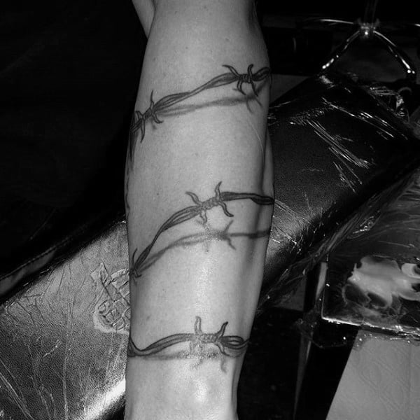 tatuaz drut kolczasty 96