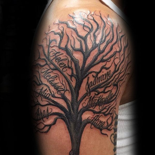 tatuaz drzewo genealogiczne  24