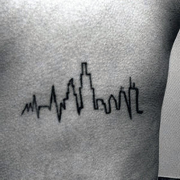 tatuaz elektrokardiografia elektrokardiogram 24