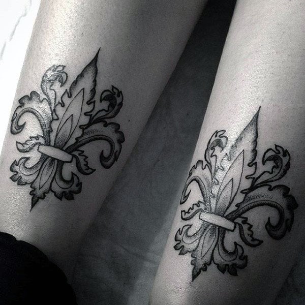 tatuaz fleur de lis 08