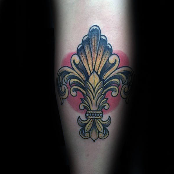tatuaz fleur de lis 120