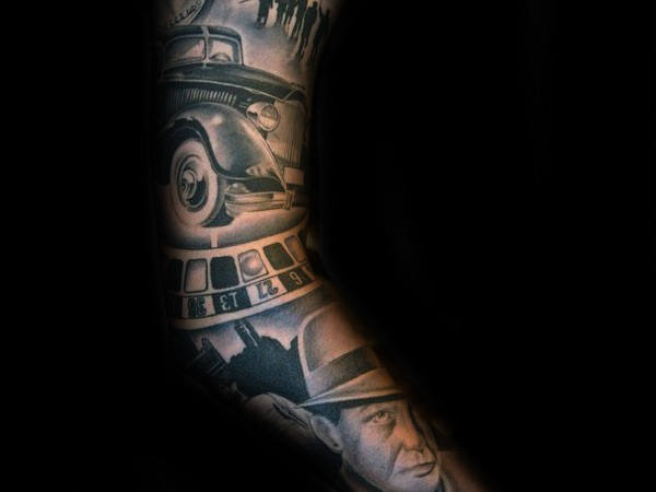 tatuaz gangsterskim gangster 12