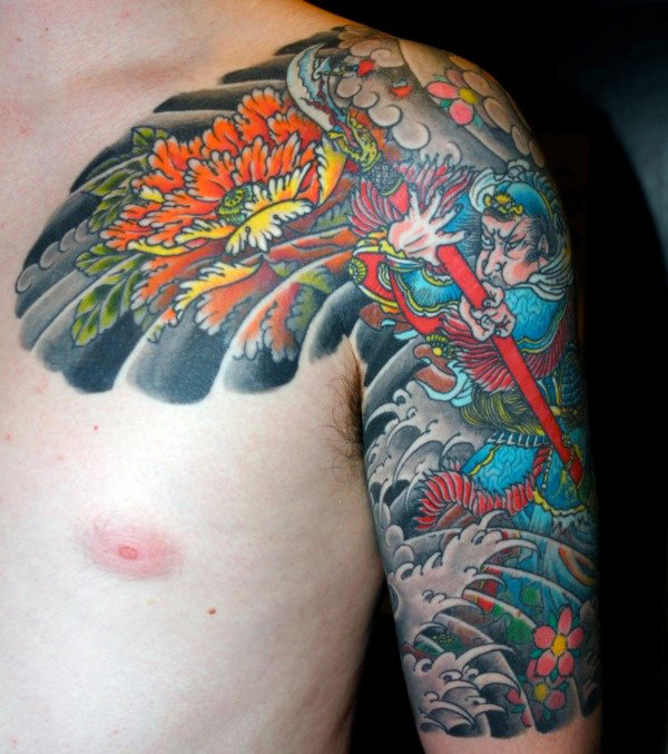 tatuaz japonski rekaw 138