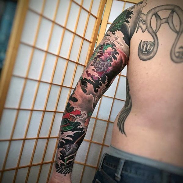 tatuaz japonski rekaw 162