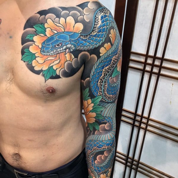 tatuaz japonski rekaw 222