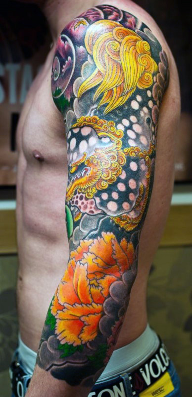 tatuaz japonski rekaw 64