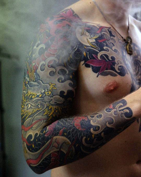 tatuaz japonski rekaw 92