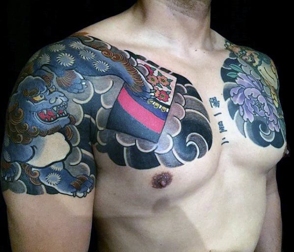 tatuaz japonskie chmury 20