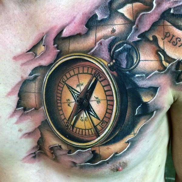 tatuaz kompas 116
