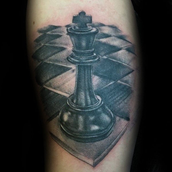 tatuaz krolowa szachy 104