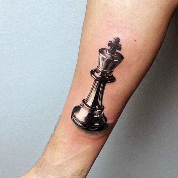 tatuaz krolowa szachy 66