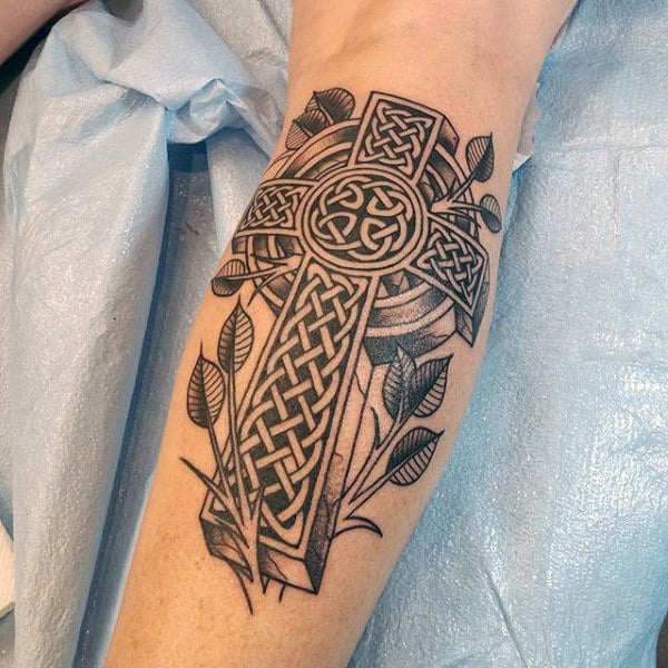 tatuaz krzyz celtycki 114