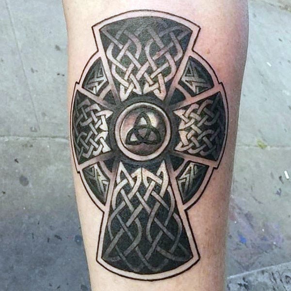 tatuaz krzyz celtycki 124