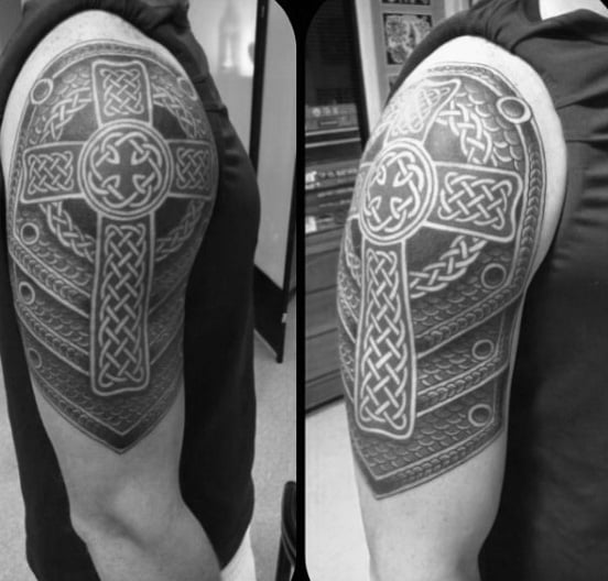 tatuaz krzyz celtycki 182