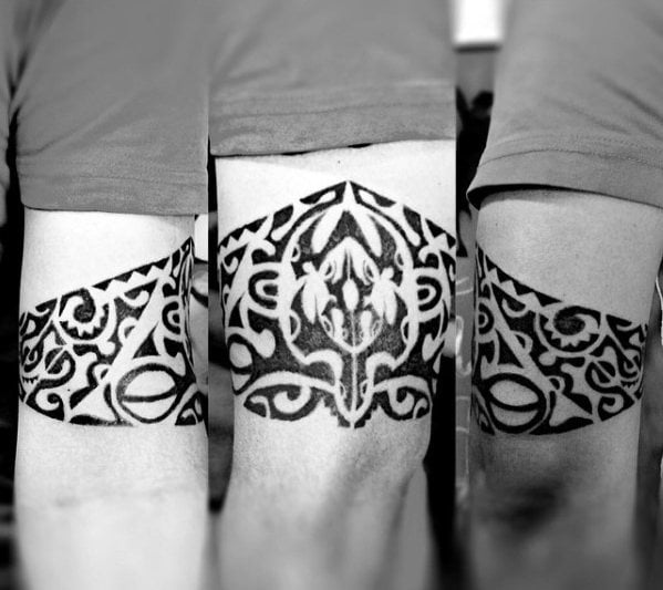 tatuaz tribal bransoletka 100