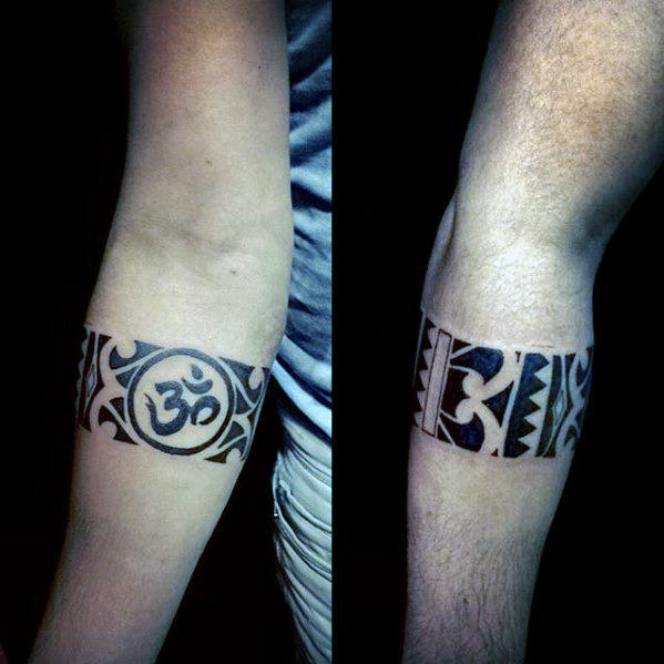 tatuaz tribal bransoletka 68