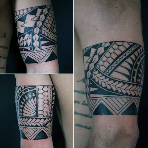 tatuaz tribal bransoletka 74